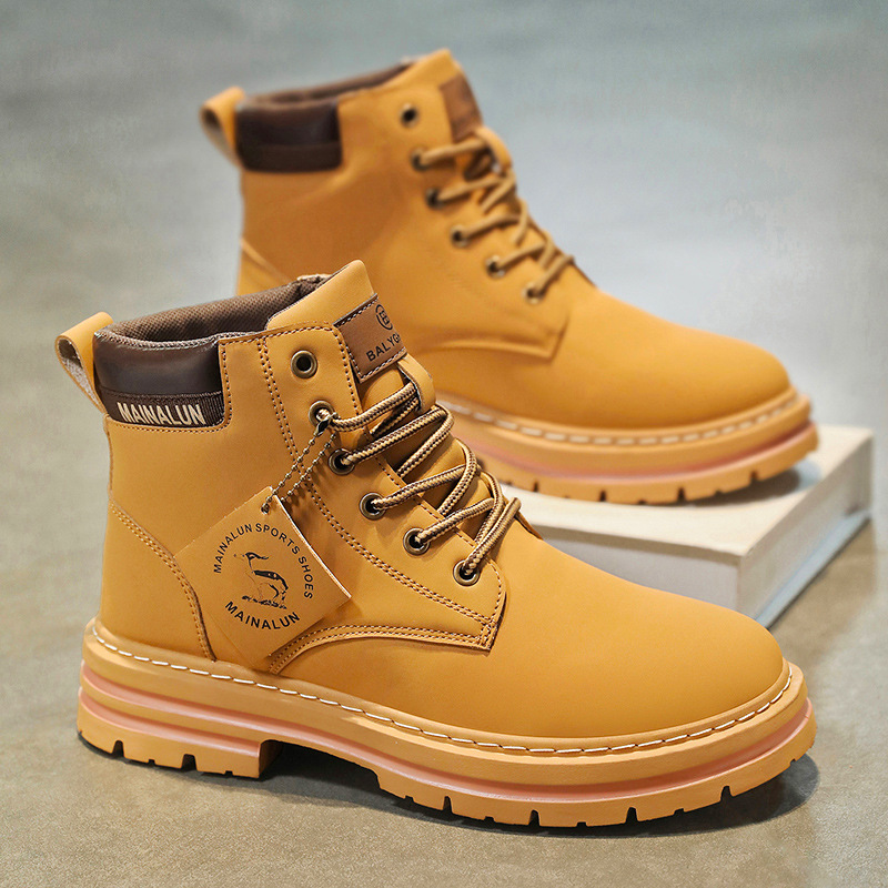Men'S Fashion Videos - Classic Men High Top Boots High
