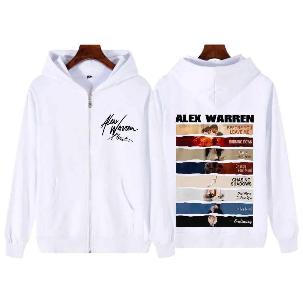 Singer Alex Warren 2026 Tour P - Mens Fashion Zip Up Hoodies recension och pris