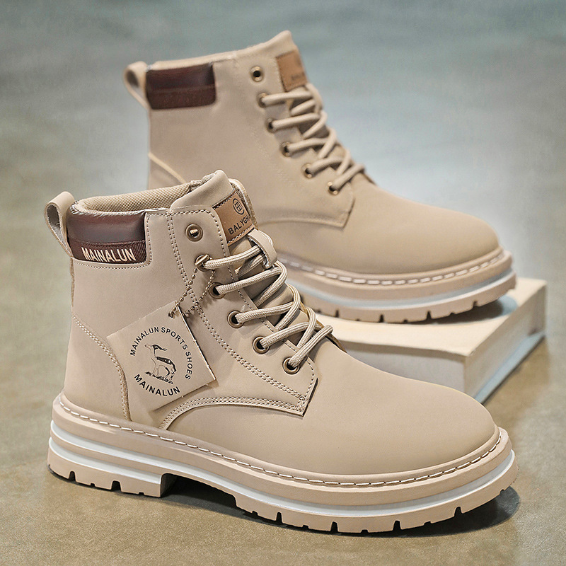 Classic Men High Top Boots Hig - Men'S Fashion Videos recension och pris
