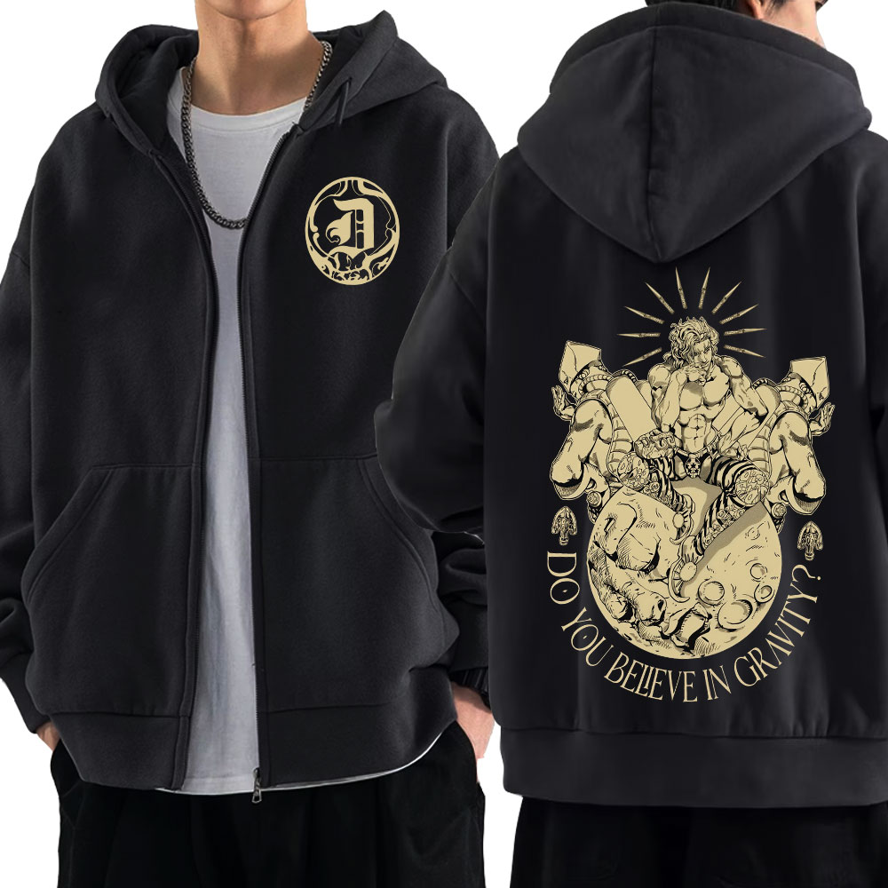 Anime Jojo Bizarre Adventure Z - Mens Fashion Zip Up Hoodies recension och pris