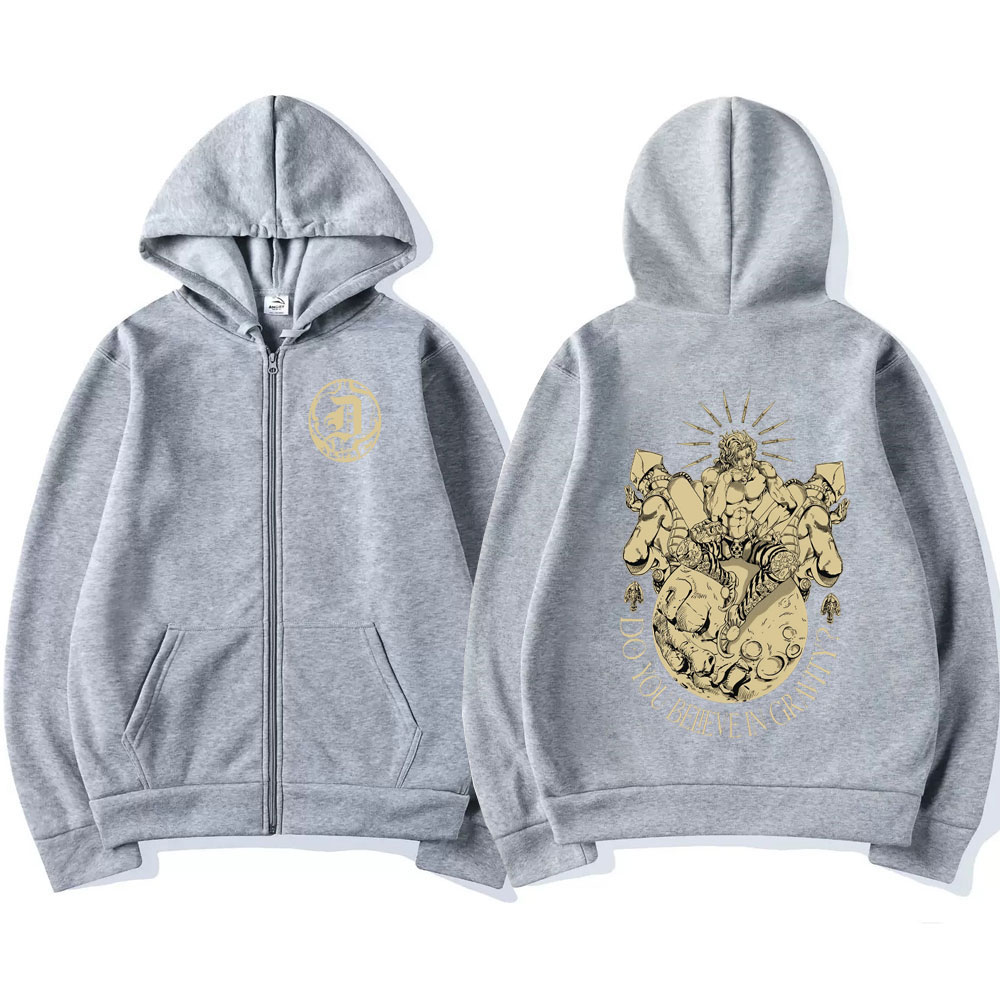 Anime Jojo Bizarre Adventure Z - Mens Fashion Zip Up Hoodies recension och pris