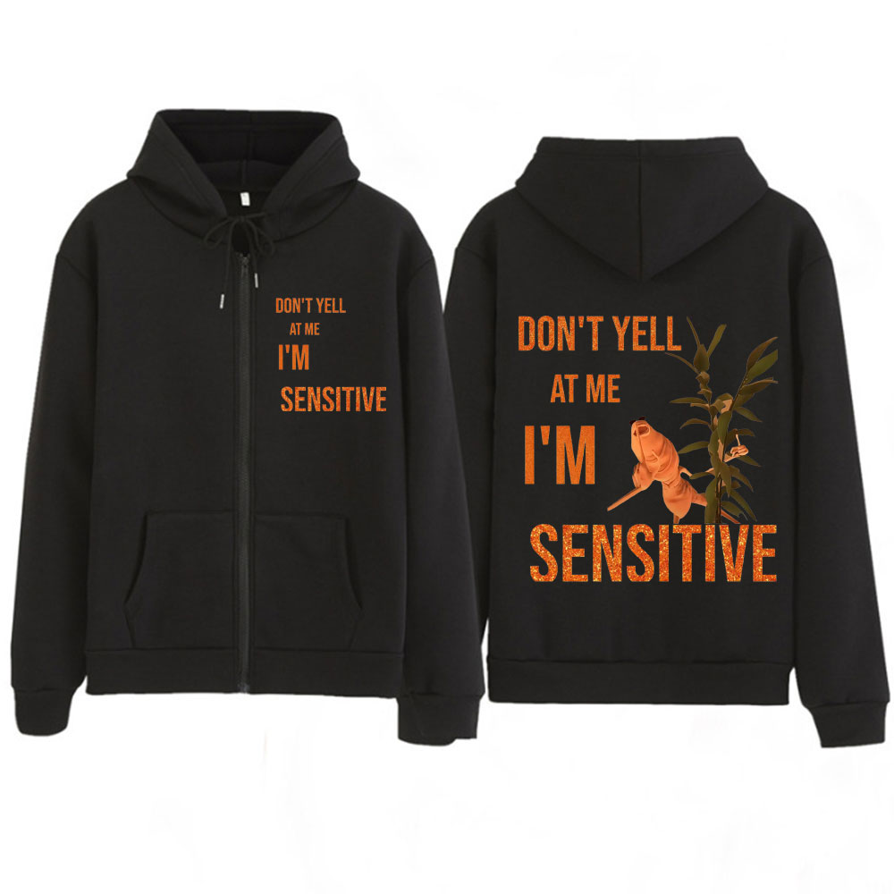 Marcus The Worm Don’t Yell At  - Mens Fashion Zip Up Hoodies recension och pris