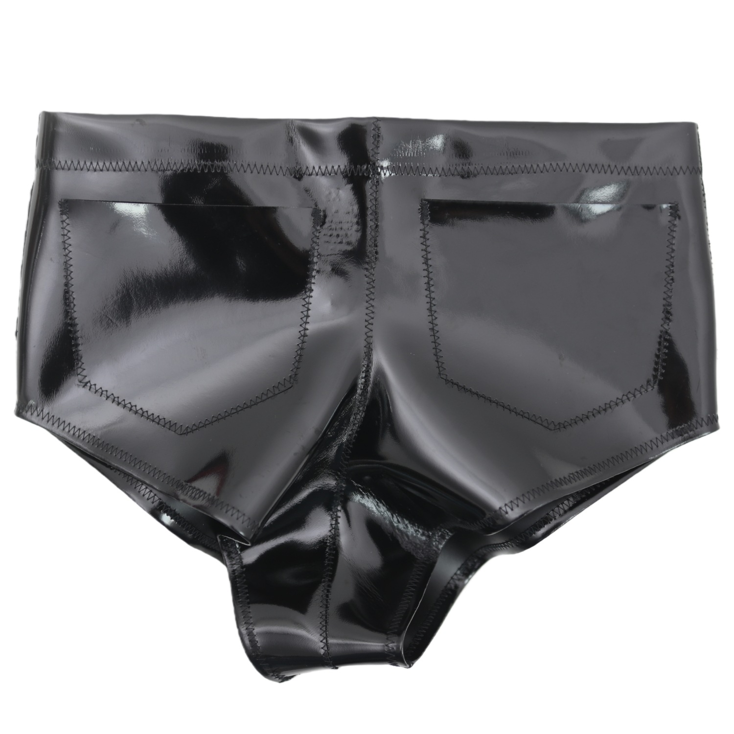 Women Men Glossy Pocket Shorts - Men'S Fashion Videos recension och pris