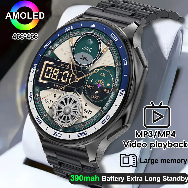 1.43 AMOLED Smart Watch 3D Sur - Men'S Fashion X recension och pris