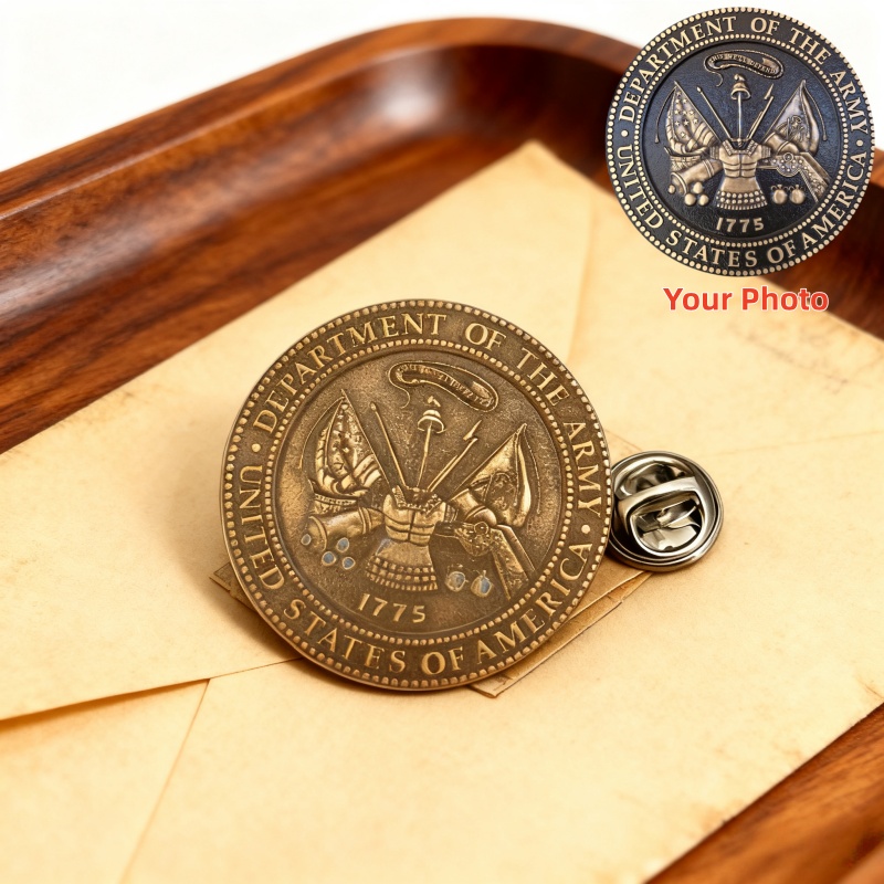 Custom Photo Brooch Personaliz - Men'S Fashion With Hat recension och pris