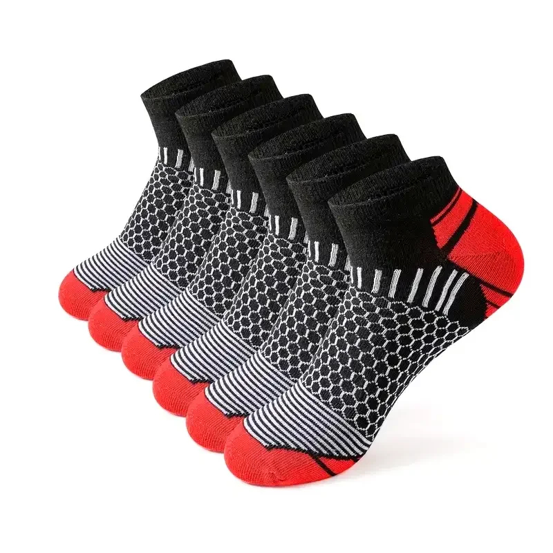 6 Pairs Men'S Short Sports Soc - Socks Ankle Men recension och pris