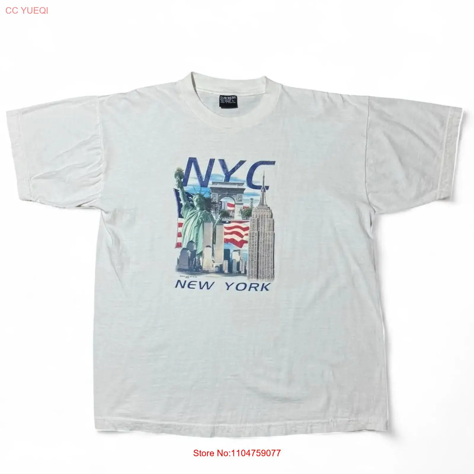 Vintage Y2K New York Souvenir  - Men'S Fashion New York recension och pris